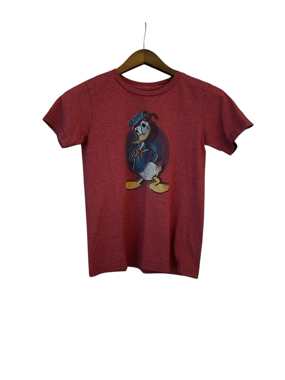 Disney Boys Red Donald Duck Tee